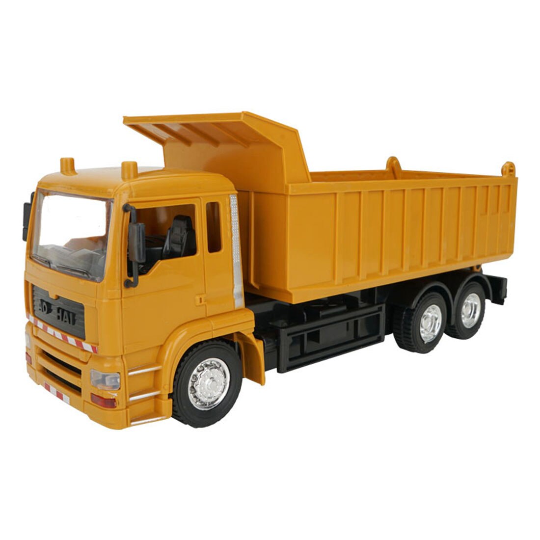 2.4g 10ch 1:24 trådlös fjärrkontroll simulering teknik fordon dumper lastbil leksak för barn utbildning leksaker födelsedag