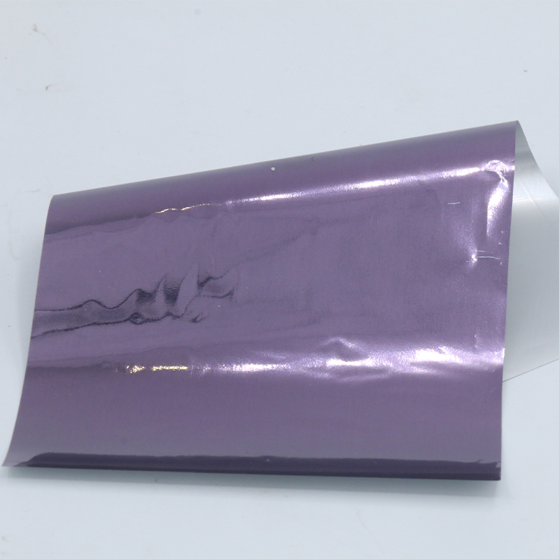 Heißprägefolie Papier Holographische Wärme Transfer Aluminium Laminator Folie 100 stücke für DIY Kunst Handwerk Weihnachten Verpackung Papier: hell Violett
