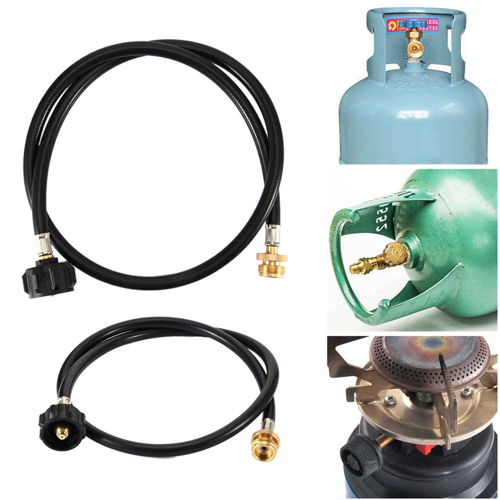 6FT Propan Adapter Verbunden Gas Rohr POL Einem Pfund Gas Tank Gas Rohr Gas Rohr 20LB Gas Zylinder Umwandlung Gummi schlauch