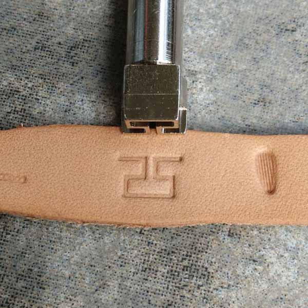 Hand-work unique leather working tools carving punches stamp craft making high steel: 3