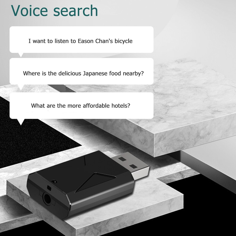 AI Smart Voice-traductor USB duradero, reconocimiento de voz, grabación de texto, traducción de texto, suministro en tiempo Real en 28 idiomas