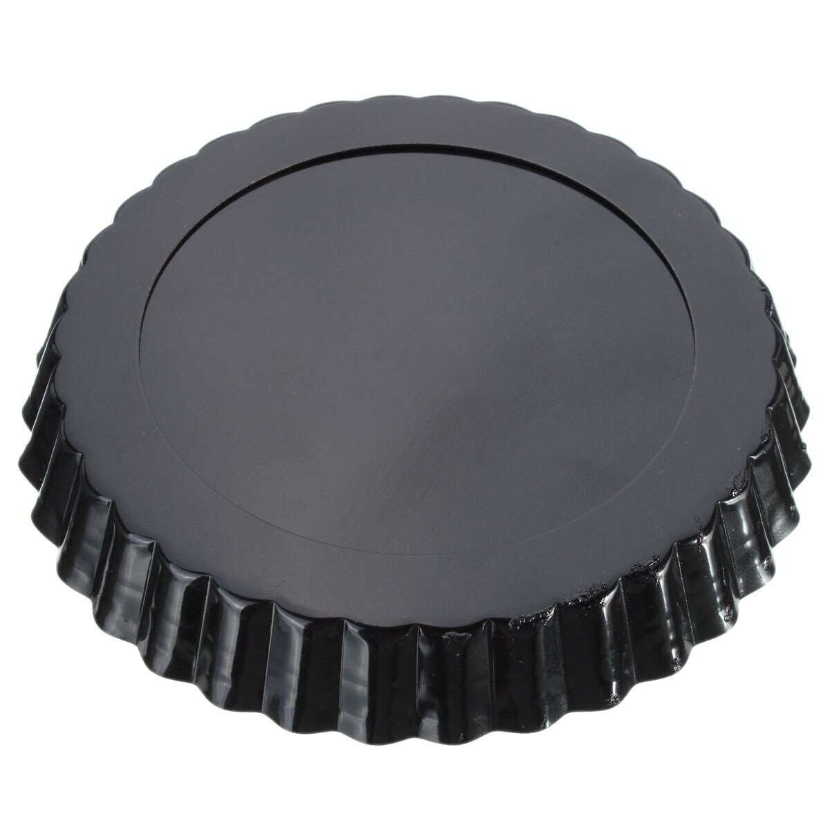6 '' flan tin tærte tærteform riflet kage bageplade non stick løs bund form kit køkken applikation