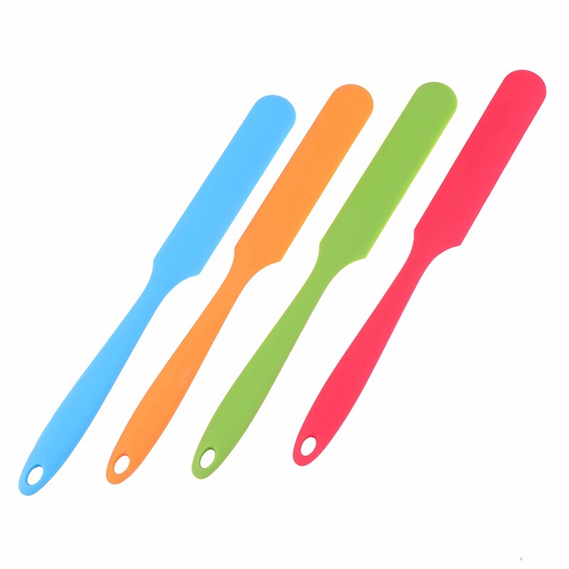 Popular Resistant Flexible Non-Stick Slim Silicone Spatula Kitchen Tools Utensil Cooking Baking Cake Icing Mixing Tools