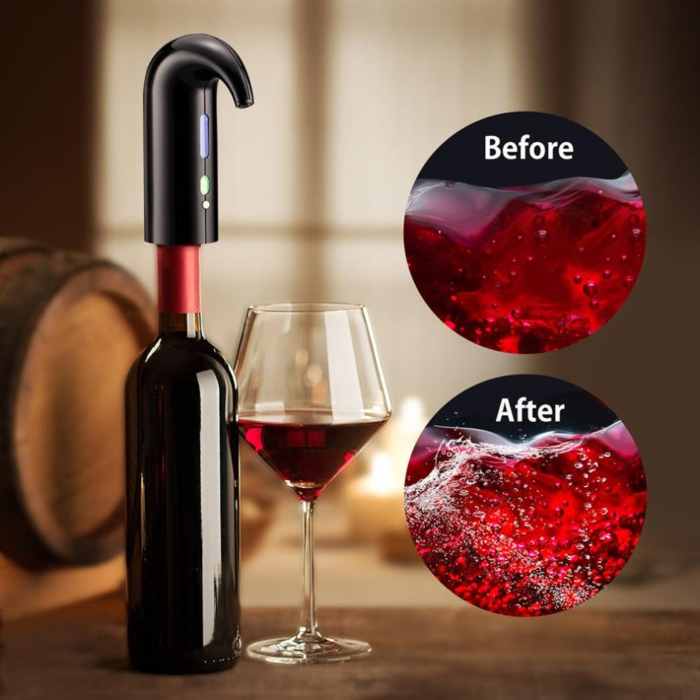 Portable electric wine pourer Smart Wine Decanter Automatic Red Wine Pourer Aerator Decant Bar Accessorier Dispenser Wine Tools