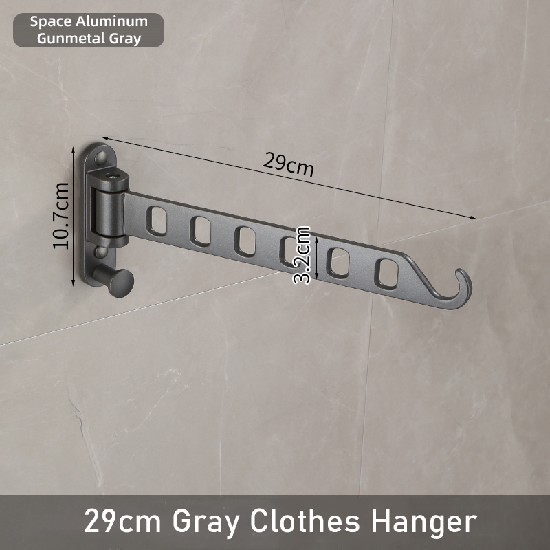 Opvouwbaar Kledingrek Droogkleding Hanger Wand Gemonteerd Droogrek Aluminium Kleding Organisatie Wb3028: lichtgroen