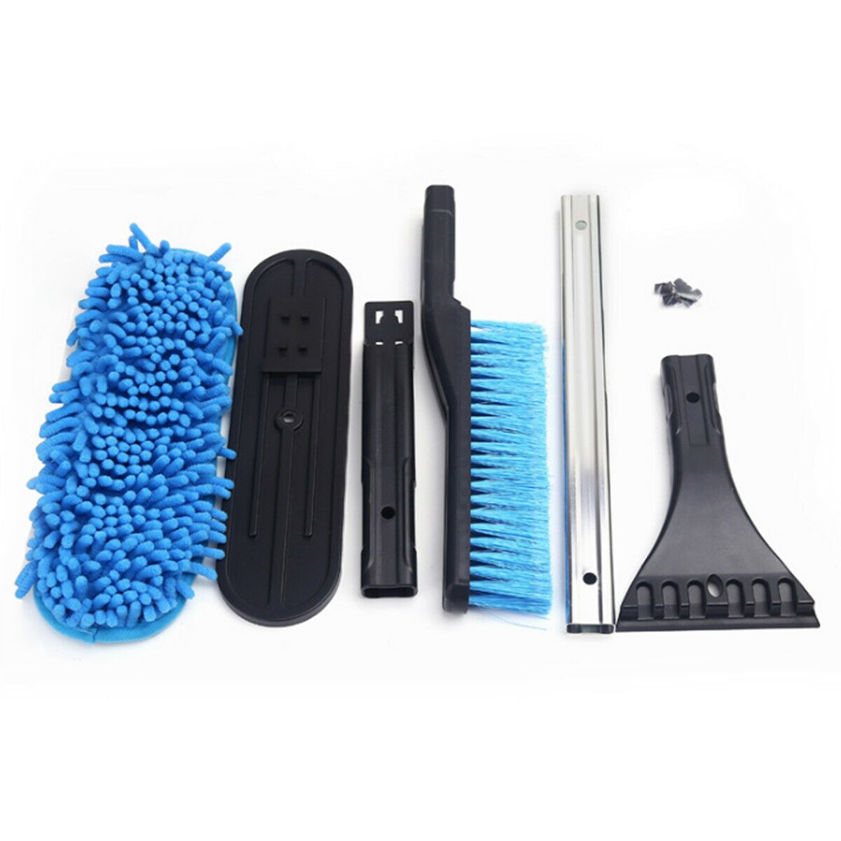 Bil kjøretøy spade 3 i 1 slitesterk snøer skrape børste spade verktøy til fjerning