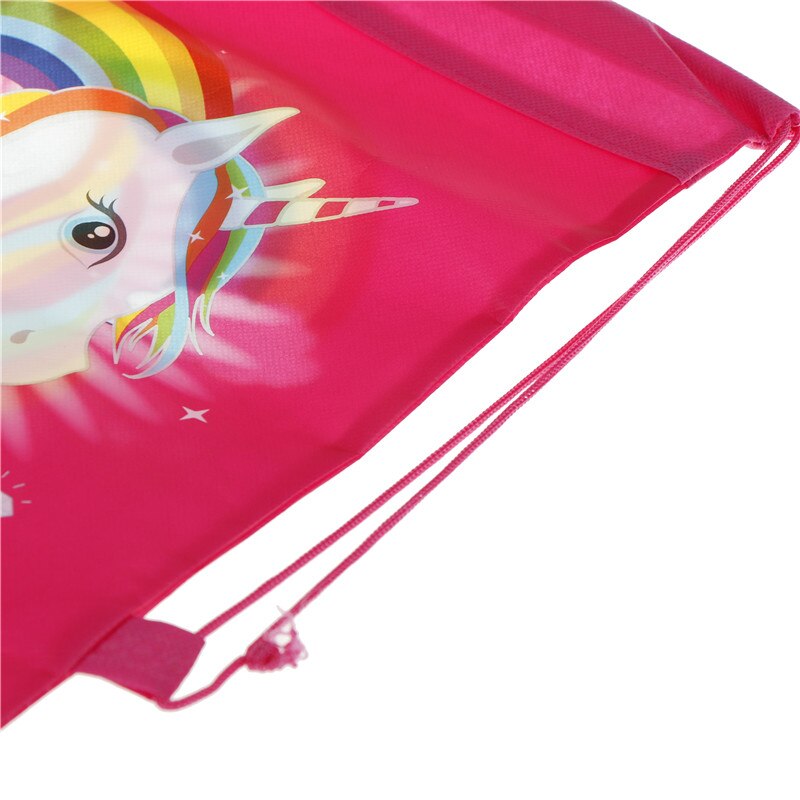 1 stk snøreposer bakposer tegneserietema enhjørning snøhvile