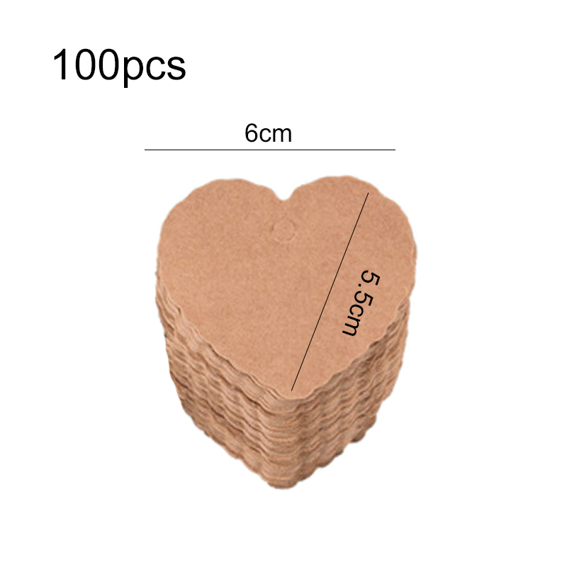 50/100 pcs Kraft Paper Tags Heart Kraft Paper Tags for Arts and Crafts Wedding Thanksgiving Christmas Birthday Party: antique silver