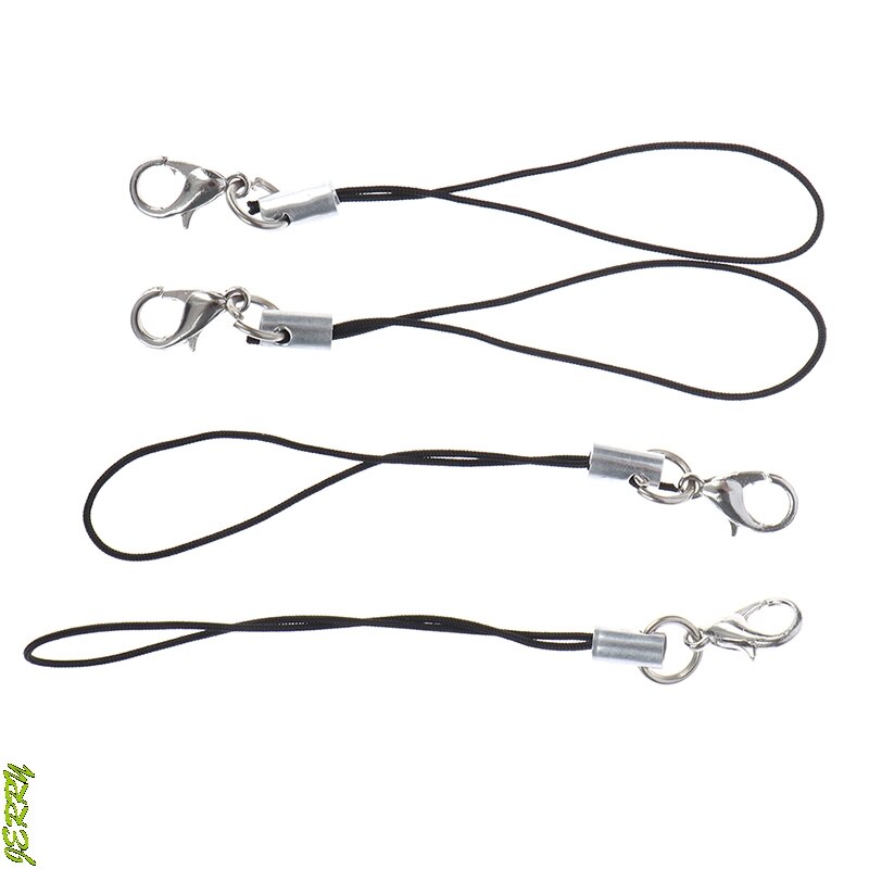 10 Delige Set Van Lanyard Lasso Touw Gesp Touw Sleutel Gesp Haak Telefoon Met Charm Sleutelhanger Tas Accessoires