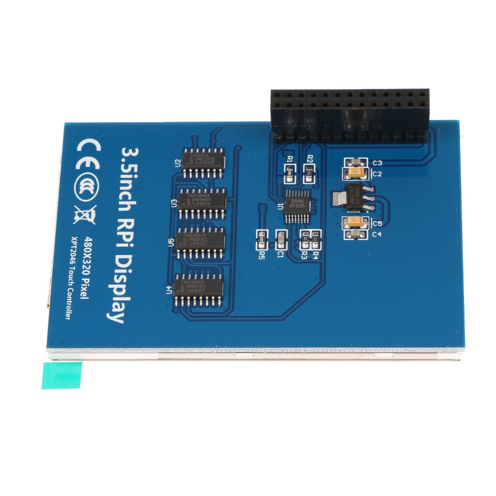 Kit Display LCD da 3.5 pollici in acrilico con Touch Pen per Raspberry Pi 3 modello B