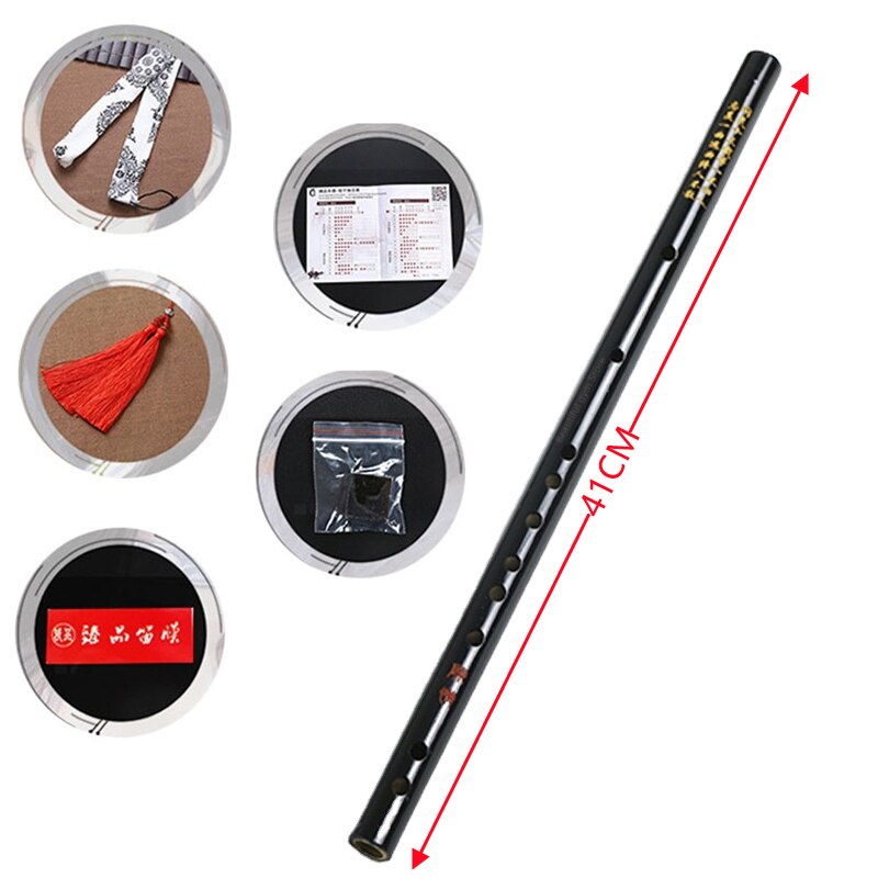 Bamboo Flute Woodwind Musical Instruments C D E F G Key Chinese Dizi Transversal Flauta