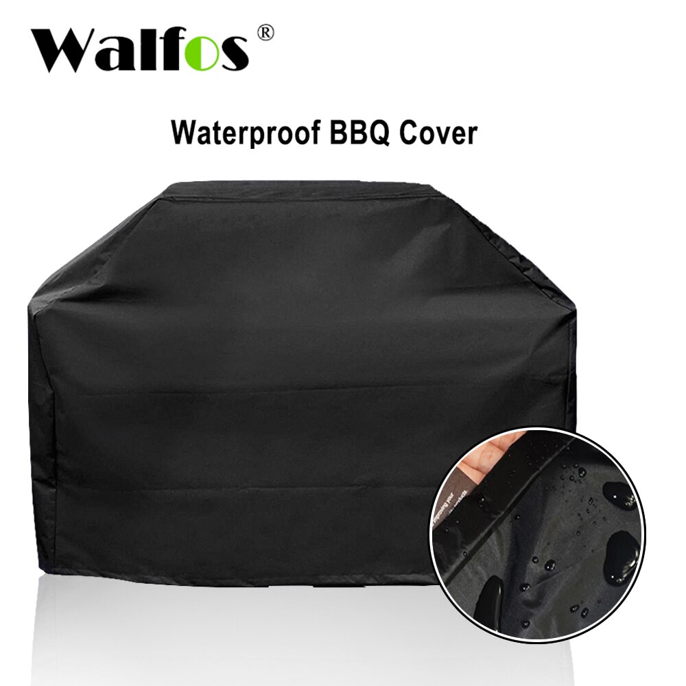 Walfos Waterdichte Bbq Grill Barbeque Cover Outdoor Regen Grill Barbacoa Anti Dust Protector Voor Gas Houtskool Elektrische Barbe