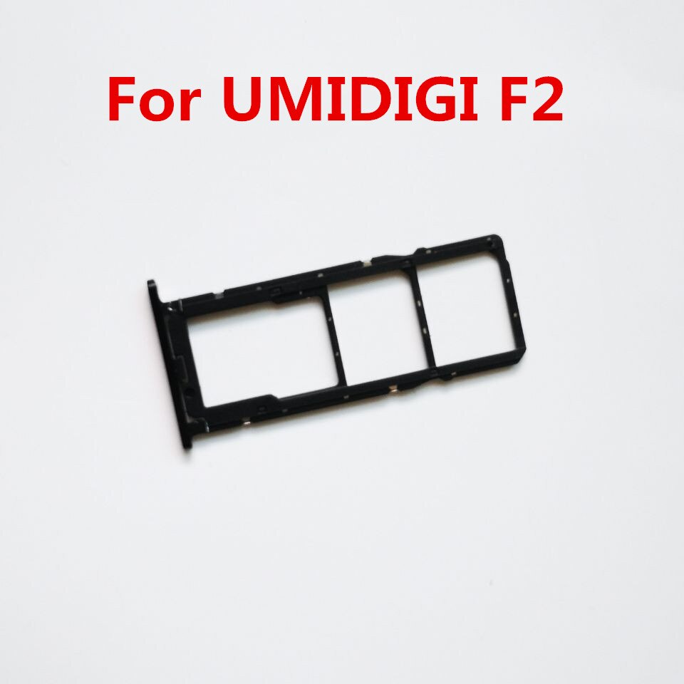 For UMIDIGI F2 Original SIM SD Card Slot Holder Sim Tray Reader For UMIDIGI F2 Cell Phone
