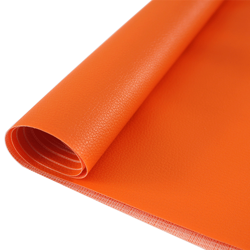 Tissu en Faux cuir PVC synthétique, 50x70cm, petit, épais, motif galets, Litchi, couleur Pure, pour bricolage, décoration de la maison: 5