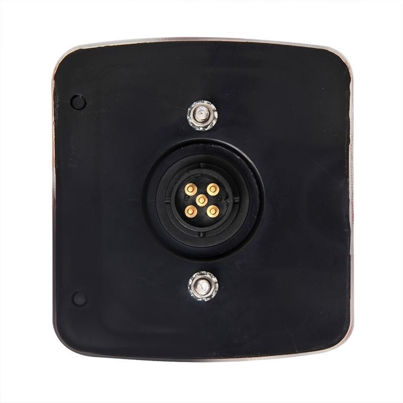 Achterlicht 4 Functies 98X105Mm Led Met 5-pôles Ec In Blister