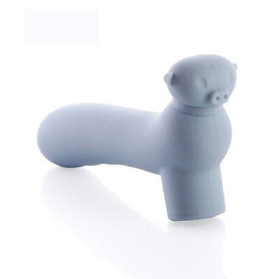 Cartoon Silicone Door Handle Protector Cover wall Anti-collision Bumper Baby Children Safety Stopper Home Decoration Hardware: Blue