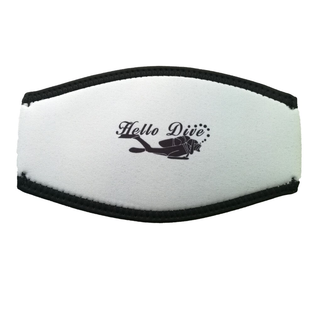 neoprene morbido subacqueo immersione maschera copertura cinturino nuoto Surf immersioni Snorkeling copertura cinturino per capelli sostituzione involucro