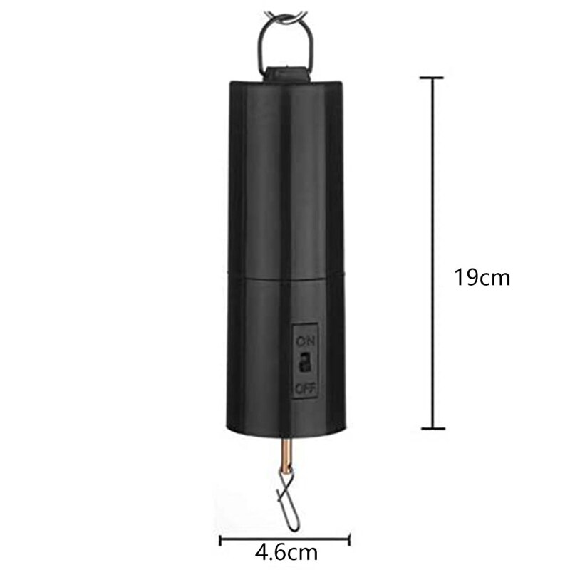 2PCS Hanging Rotating Motor for Wind Spinner and Wind Chimes Mobile Battery Operated Garden Decor Accessory