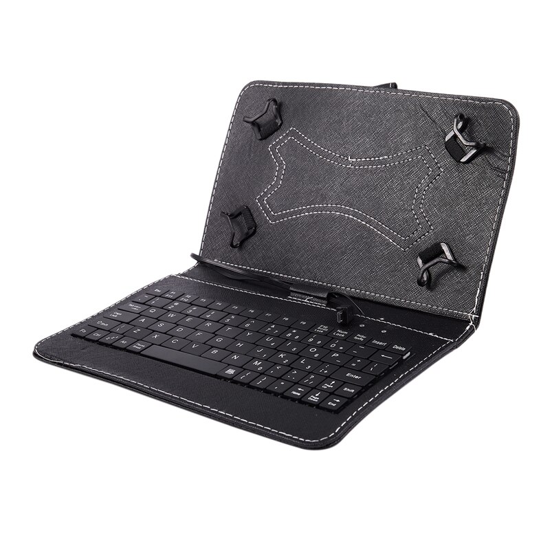 Keyboard And Case For 7-Inch Tablets (7 Inch USB TO Mini USB Keyboard, Black)