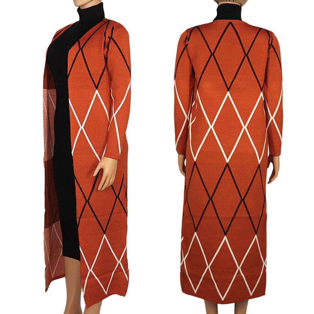 Autumn Rib Knit Abaya for Women Muslim Winter Clothes Casual Long Hijab Dress Islamic