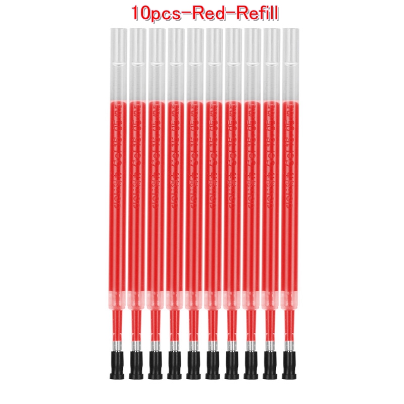 Gel Stifte 0,35mm verrotten/Schwarz/Blau Tinte einstellen Minen Stange Gel Stift Für Griff Marker Schule Büro schreibwaren Schüler Schreibwaren: dunkel khaki