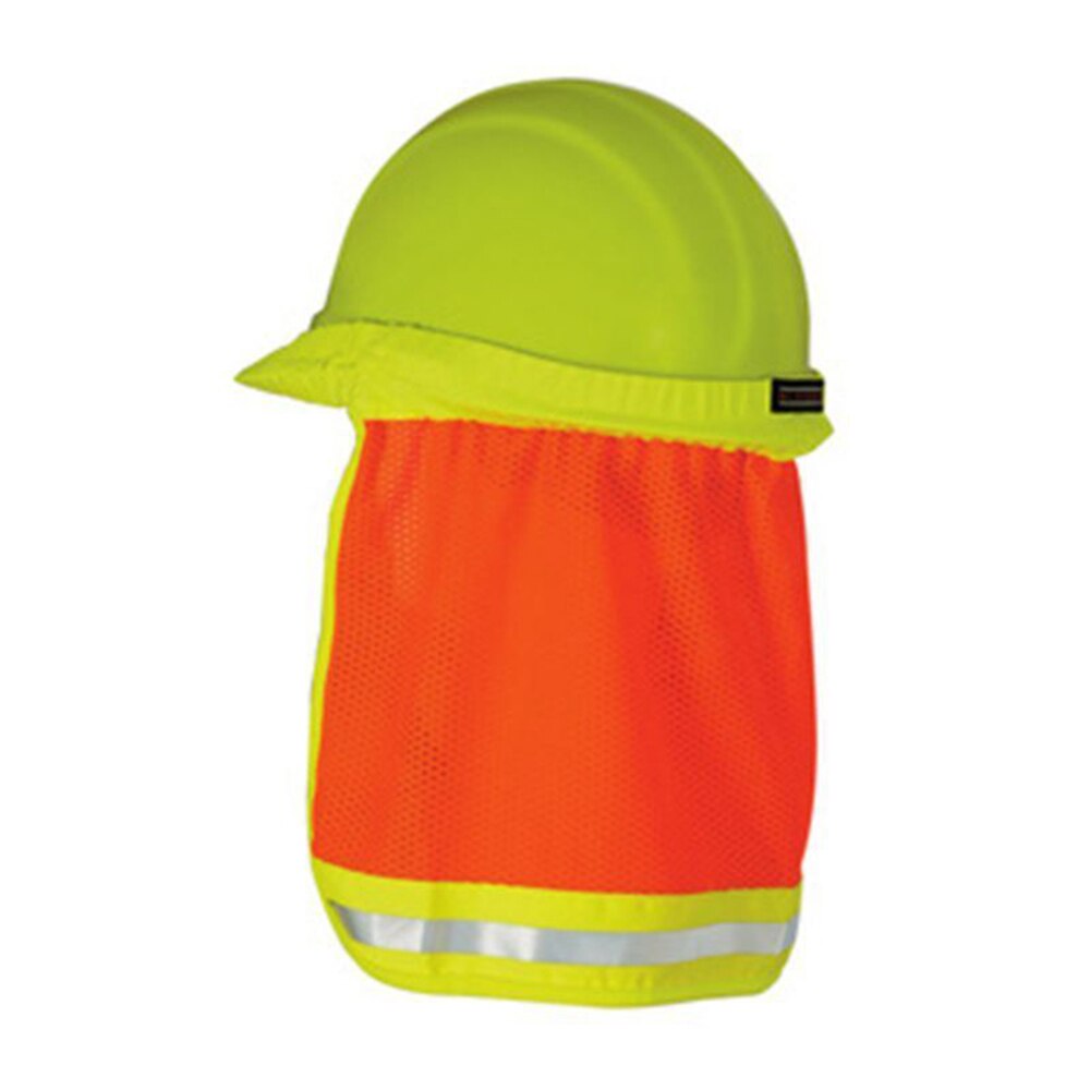 Sombrilla de seguridad para verano, casco de protección para el cuello, rayas reflectantes, útil, malla reflectante, cubierta para trabajadores de la construcción