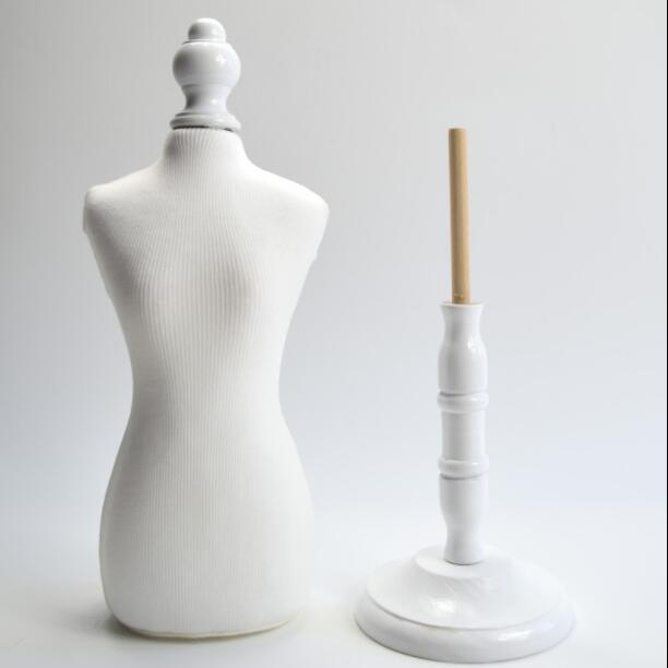 Estante de maniquí para mascotas, accesorio de madera de 49cm de para exhibición de ropa de perros y gatos, suministros para perchas, 1 unidad, A540