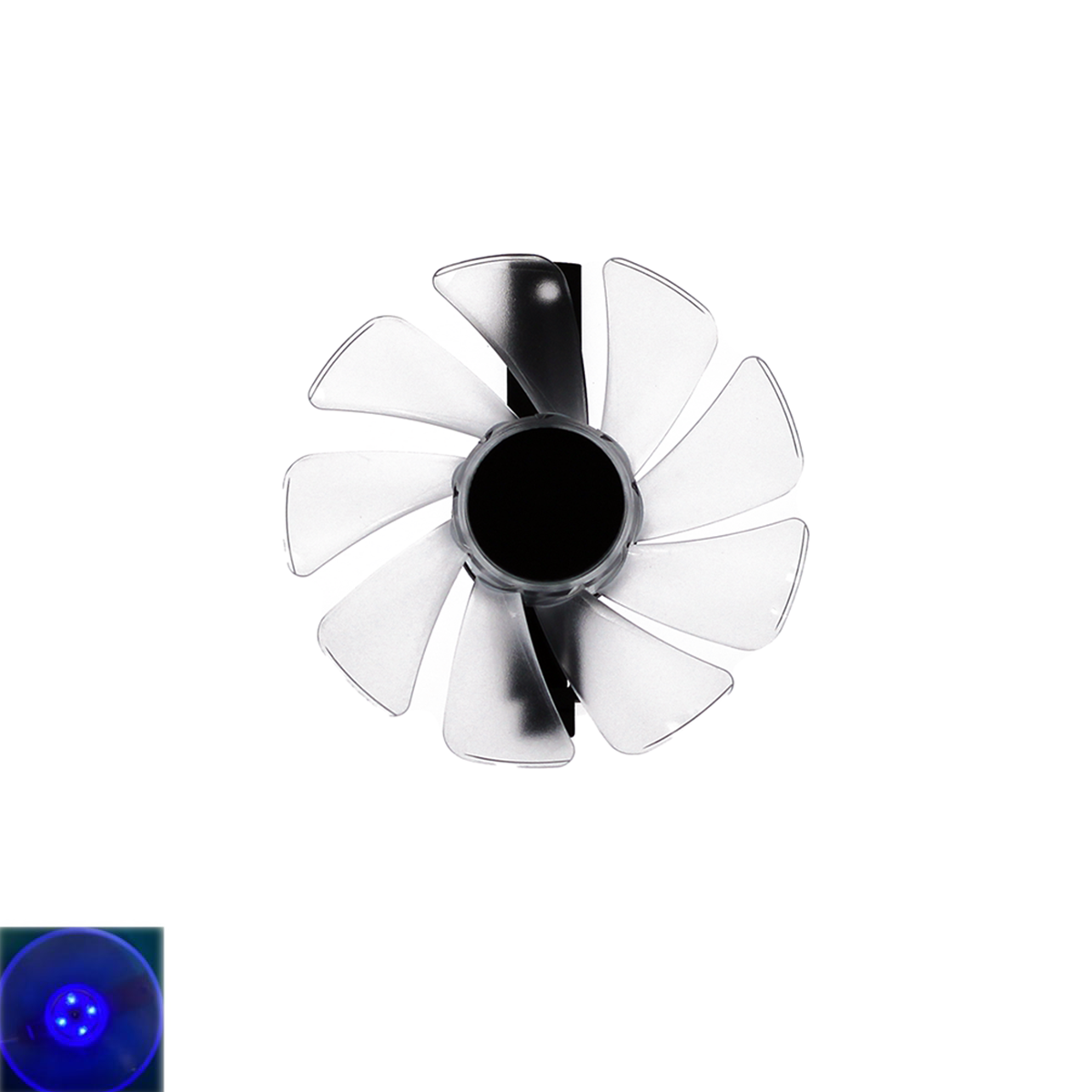 CF1015H12D Cooling Fan For Sapphire RX470 RX590 RX580 RX480 RX570 NITRO Special Edition Graphics Card Cooler Fan FD10015M12D: Gold