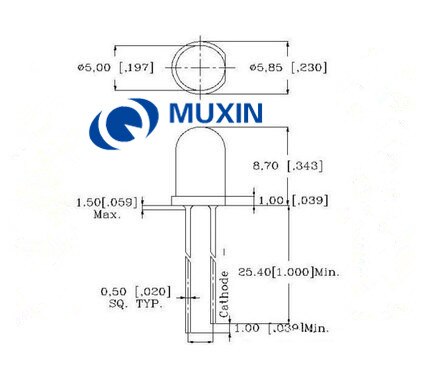 200 st/lot 5mm röda led-dioder rund diffuserad röd färg ljuslampa  f5 dip highlight elektronisk