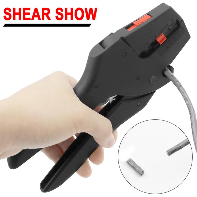 6 IN 1 Multifunction Wire Stripper Cutter 9 inch Electrician Pliers Cable Separation Trimming Hand DIY Tool