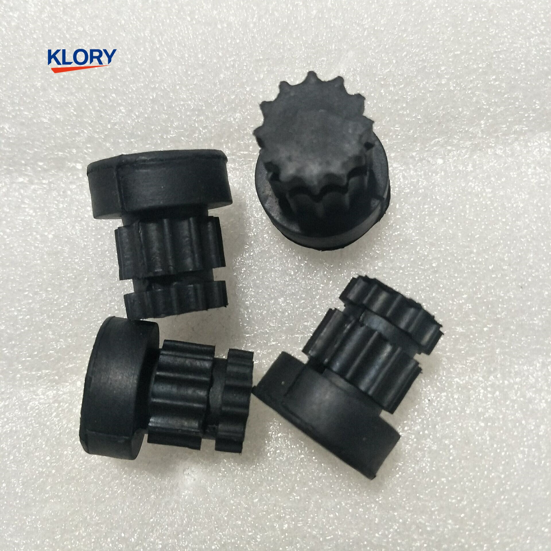 Soporte de goma para Great wall C30 C50 C20 HAVAL H1 H2 H6 M2 M4 cubierta superior del motor de una sola/doble ranura de goma (4 Uds. Un conjunto)