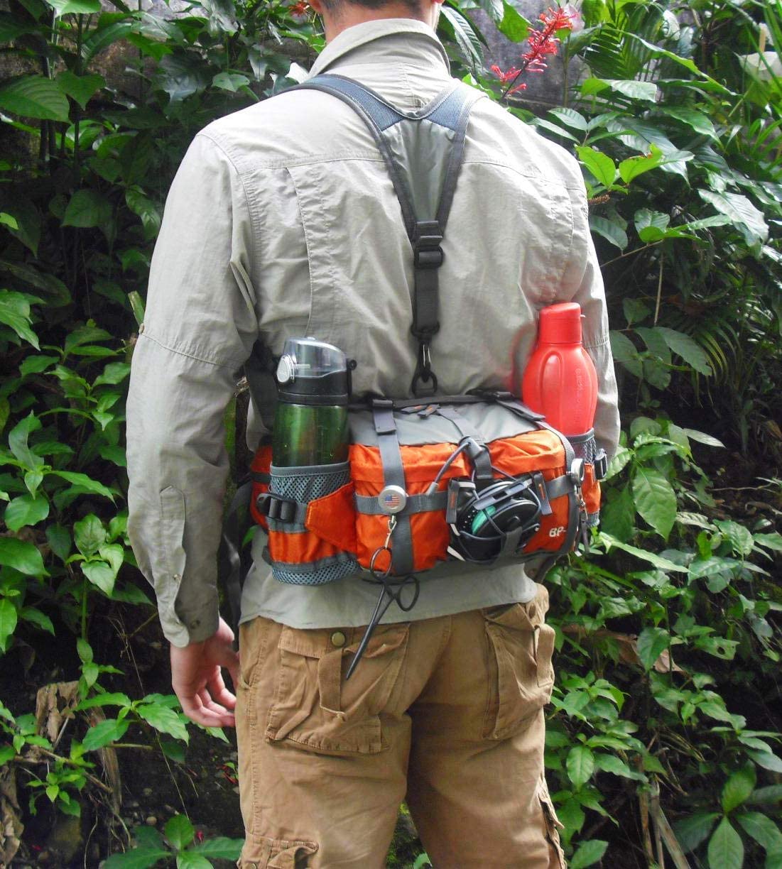 Marsupio sportivo da esterno uomo donna campeggio escursionismo borsa a tracolla da viaggio zaino impermeabile marsupio da pesca