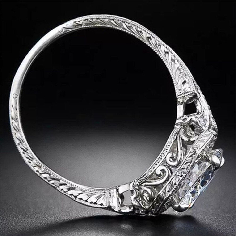 FDLK Glamour zircone dames anneau fête bijoux de accessoires classiques fiançailles bague de mariage amant