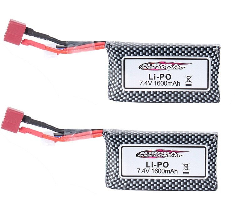 YUKALA XINLEHONG 9125 Fernbedienung Rc Auto Ersatzteile 7,4 v 1600 mah Lipo Batterie XLH 9125 batterie 1600 mah 7,4 V: Hellgrau