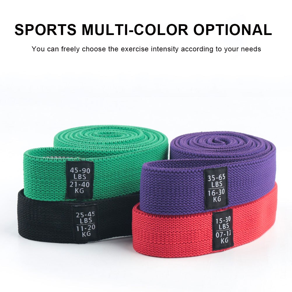 208Cm Stretch Resistance Band Oefening Expander Elastische Band Pull Up Assist Bands Voor Fitness Training Pilates Thuis Workout