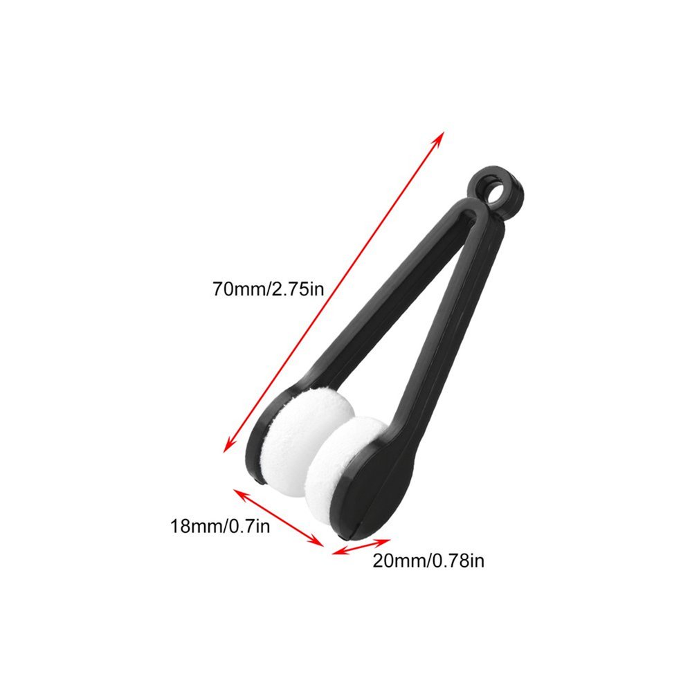 Useful Microfiber Mini Portable Glasses Eyeglass Spectacles Cleaner Spectacle Glasses Clean Wipe Tool