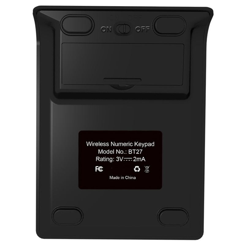 27 Keys Bluetooth Wireless Numeric Keypad Mini Numpad With More Function Keys Digital Keyboard For Pc Accounting Tasks