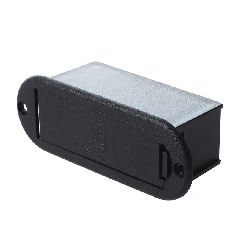 2 Pcs Musical Instrument Accessories:1 Pcs Guitar Bass Pickup 9V Battery Case Box &amp;amp; 1 Pcs Thumb Rest Tug Bar Finger Pull