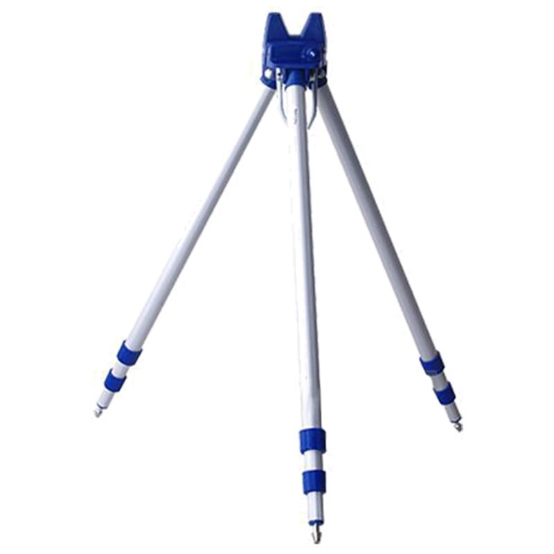 Portable Telescopic Fishing Rods Tripod Stand Rest for Beach Coarse Shore Pier Tackle Aluminum Alloy Fishing Rod Stand