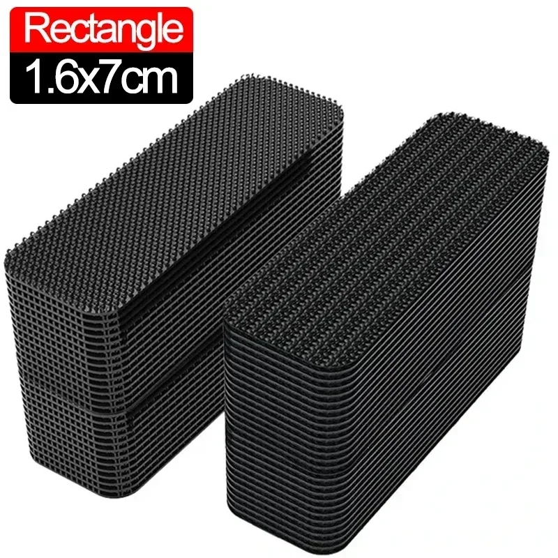 10-100PCS Self-Adhesive Fastener Tape Extra Strong Carpet Fixing Sticker Double Side Hook-and-loop Fastener Auto Adhesive Tapes: 15mm / Gold