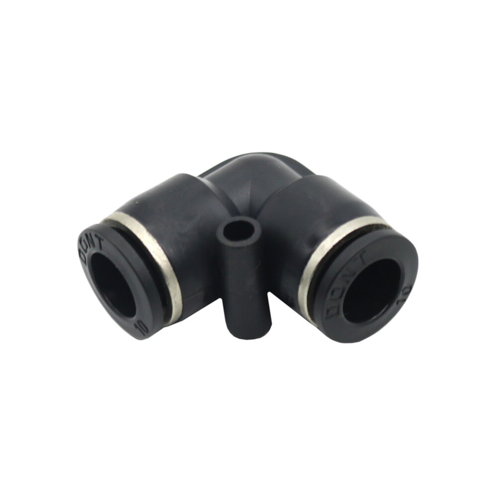 Slip-lock Elbow Quick connector PE Pneumatic Joint Hose Tube Push In Gas Connector Pneumatic Components Adapters 2 Pcs