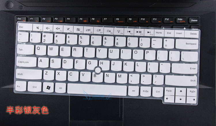14 ''Silicone toetsenbord cover skin protector voor Lenovo Thinkpad T430 L430 W530 T430i T430S X230i T530 X230T X230 L530: White