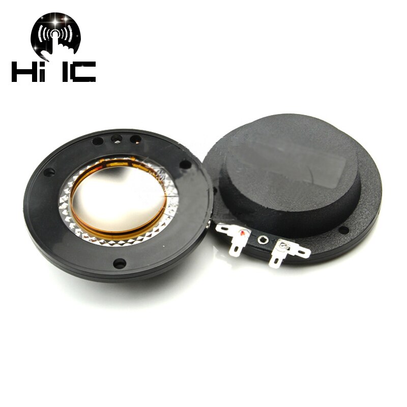 44 Core 44.4mm Treble Spreekspoel 44.5 Hoorn Coil Vervanging Diafragma Hoge Toon Membraan Ronde Dome Speaker Met Back cover