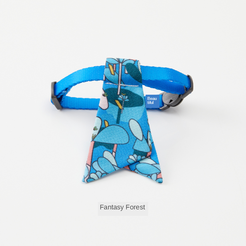 PETKIT-Collar con lazo para mascota, accesorio bonito para perros pequeños, accesorios para gatos, hebilla de seguridad antiasfixia: 004
