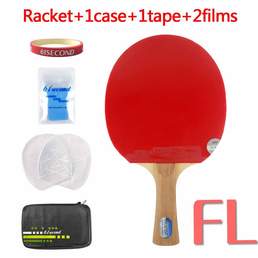 Pro Table Tennis PingPong Combo Racket Galaxy YINHE T-11+ with DHS Skyline TG3 KTL Rapid SOFT Long Shakehand FL