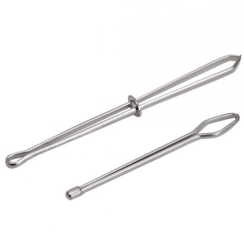 2Pcs Elastic Band Rope Wearing Threading Guide Forward Device Tool Needle Sewing DIY Stainless Steel Sewing Utility Tools