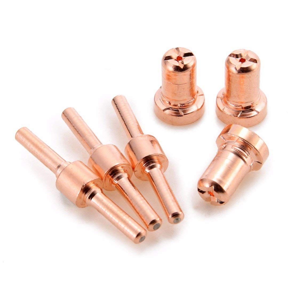PT31 LG40 Mes Plasma Cutter Snijbrander Verbruiksartikelen Uitgebreide Tool Kit Tip + Elektrode Ring Cup 90PK