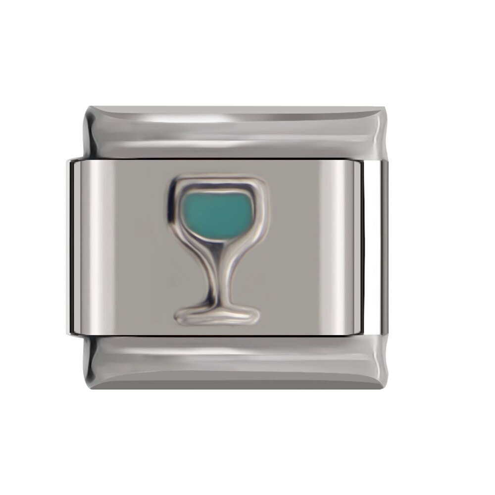 Hapiship Bracelet Charms Leaf Peace Butterfly Star High Heels Daisy Fit 9mm Bracelet Stainless Steel Diy Making F1: F4