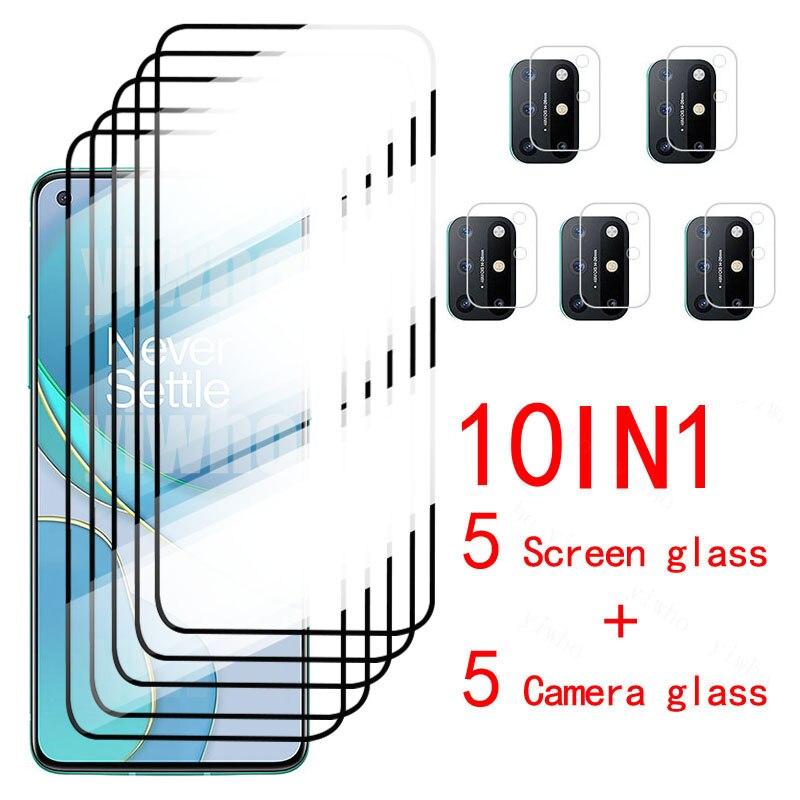 Protector de cristal para cámara trasera Oneplus 8t, película de lente de cámara One Plus 8t + 8tpro Nord, cristal templado de seguridad, Protector de pantalla