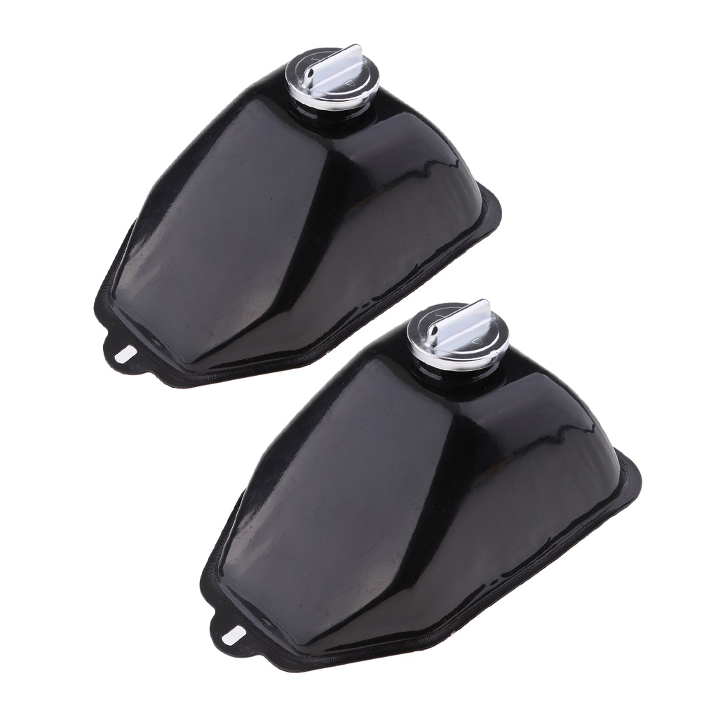2x Fuel Gas Tank W/ Cap For Chinese Made 70cc 125cc Kids Youth ATV Go Kart